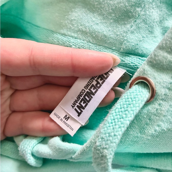 Mint Green Hoodie - Picture 5 of 5
